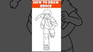Realistic Brock Drawing #PokemonArt