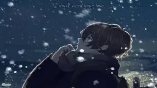 「Nightcore」Trevor Daniel  - On My Own | Lyrics ♡