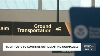 Flight cuts to continue until staffing normalizes