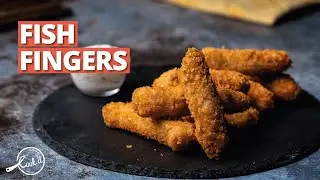 Fish Fingers Recipe | Crispy Fish Finger Starters | Cookd