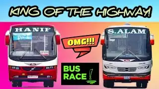 King of the Highway! 🔥 | Top Speed Bus Race | Extreme Overtaking Skills! | Ultimate Speed Battle