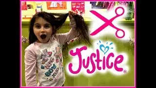 JUSTICE Clothes RUNWAY Show!! 💖And Adriana CUTS her HAIR! 😱