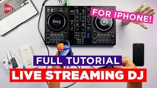 CARA LIVE DJ STREAMING PAKE IPHONE | DOMS DJ INDONESIA