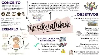 Intersetorialidade e Transversalidade no Setor Público: Conceitos, Objetivos e Muito Mais! #cnu2025