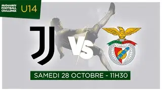 U14 JUVENTUS – BENFICA (samedi 11h30)