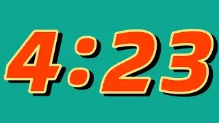 4 Minute and 23 Second Timer