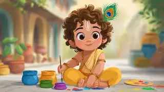 Little Krishna Teaches Patience | Kids Moral Story