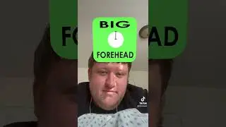 It said I had a big forehead #trending #viral #funny #reaction #subscribe