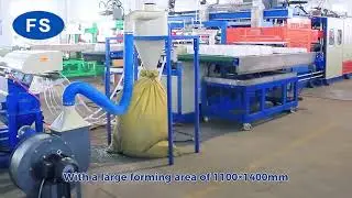 Double Robot Arms Vacuum Forming Machine for High-Efficiency Food Packaging