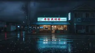 Tokyo After Midnight 🌙 Lo-Fi Rain Ambience for Cozy Night Sessions