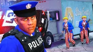 Играю за ПОЛИЦЕЙСКОГО в &laquo;ЧИСТКЕ&raquo;! (GTA 5)