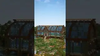 🌿🌾 Minecraft Swamp Greenhouse Build 🌱🐸 #minecraft