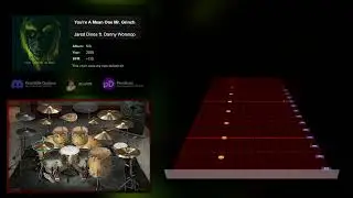 Jared Dines ft Danny Worsnop - You're a Mean One Mr. Grinch | ParadiddleVR Drum Chart Preview