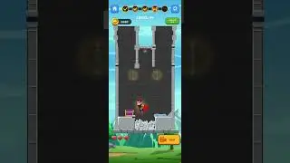 Hero Rescue Lvl 99 gameplay (iOS Android)