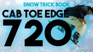 Cab toe edge 720, mute grab // Snow Trick Book