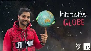 ThreeJS - Interactive Globe | Inspired by Google Maps