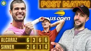 Alcaraz MASTERFUL in Defeating Sinner 🏆 | US Open 2025 | Final Post Match Reaction