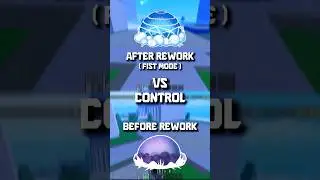 Control After ( Fist Mode ) VS Control Before rework #bloxfruit #roblox #bloxfruits