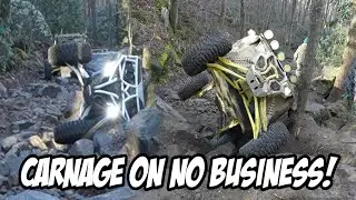 I Broke My MAV R XRC on NO BUSINESS at TACKETT CREEK