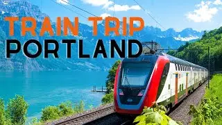 Seattle TRAIN Travel to Portland - PART 1. Amtrak Train Trip #vlog #travel