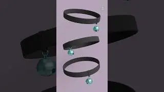 Quick 3D Modeling: Cat Collar in Blender🐱🔔
