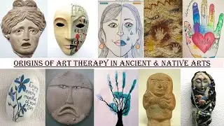 Origins of art therapy in ancient and native arts #arttherapy #nativeart #ancientart