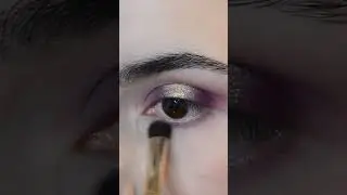 soft plum halo eyeshadow makeup look 🍇🤍 | eyesofathena