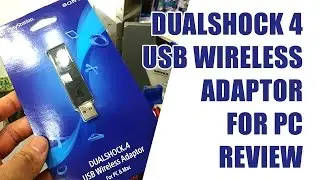 PlayStation 4 Dualshock 4 Official Wireless Dongle for PC Review