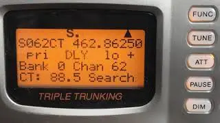 [Tactical Comms] Tram 1094-BNC Magnetic Mount Scanner Antenna Test Pro-163 Base  Scanner Part 2