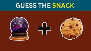 Guess The SNACK & JUNK FOOD By Emoji