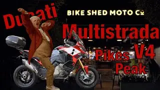 Ducati Multistrada V4 Pikes Peak | Bike Shed Moto - Los Angeles Travel Vlog
