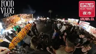 Walking Around 626 Night Market Pt 1 - Arcadia, CA | Vlog