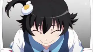 Hanamonogatari - Karen Araragi Laughing