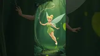 tinkerbell birthday video invitation template #canva #animatedinvitation #birthdaycelebration