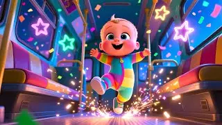Magic Bus Beep Dance! 🚌✨ Fun Vehicle Song for Kids | Dance & Learn Sounds