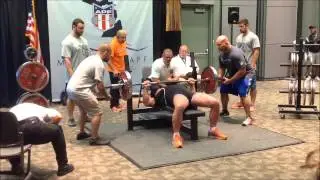 Tim (Al) Sheehan 2015 APF Raw Nationals  World Records