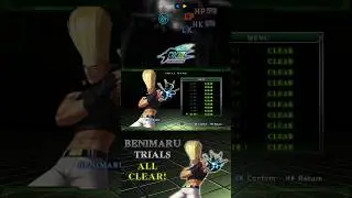 KOF XIII Benimaru Trials (with inputs)