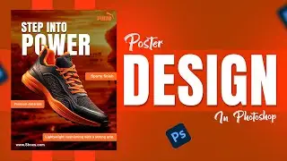 Shoes poster design in photoshop | DESIGN WALD