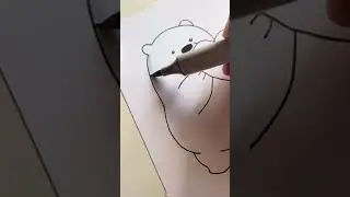 Cute DIY Love Card | Bear Holding Heart | Handmade Surprise Idea #shorts #viralvideo