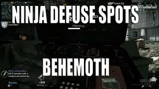 Behemoth Ninja Defuse Spots | Call of Duty Ghosts Guide