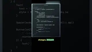 Recomposition in Jetpack Compose #android  #kotlin #jetpackcompose #jetbrains #androiddev #shorts