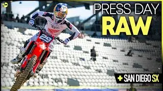2026 San Diego SX • Press Day RAW ft. Lawrence, Hymas, Craig & More
