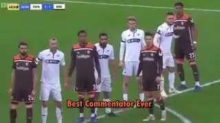 Hilarious Commentator Mimics Sprint with Engine Sounds! 🎙️😂