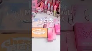 Kbeauty Haul🍀#kbeauty #makeup #haul #unboxing #romand #fwee #peripera #shorts #wonyoungism #fyp
