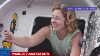 Taryn Smith says 'anyone can do it' after she completes 3K-mile solo Atlantic row | Jesse Weber Live