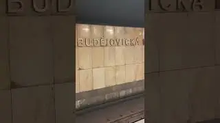 Budějovick&aacute; - zast&aacute;vka metra, Praha 4   #metro #linkaC #MHD #preprava #Praha #Ceskarepublika