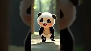 Cute Panda Dance Time! 🐼💃 Fluffy Moves & Happy Grooves! 🎶
