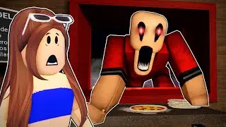 NUNCA TRABAJES en el TURNO de NOCHE en la PIZZERÍA en ROBLOX!!