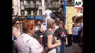 FRANCE - GAY PRIDE AND BIKER DEMONSTRATIONS