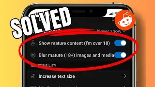 How to Allow Mature Content on Reddit